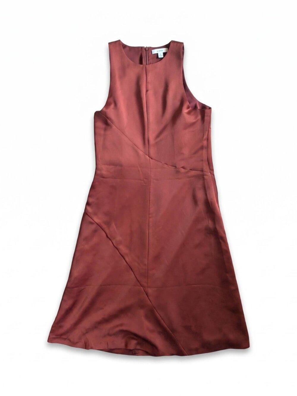 Banana Republic Rust Terracotta Sleeveless Shift Mini Dress | Size 6 (EUC)